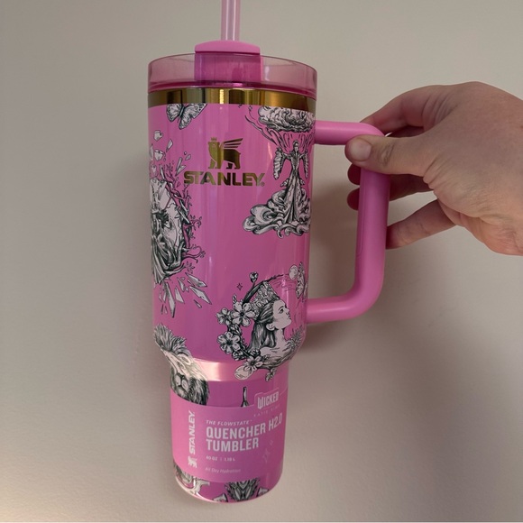Stanley 40 oz. Special limited edition Pink Ozian Reprise WICKED tumbler NWT - Picture 2 of 10